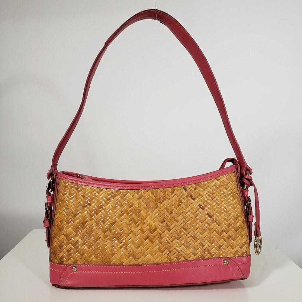ETIENNE AIGNER WICKER PURSE